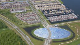 A ground-breaking District Energy network was created for Almere, The Netherlands using Flexalen Polybutene piping systems from Thermaflex.