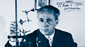 Professor Guilio Natta, inventor of Polybutene and Nobel Prize winner